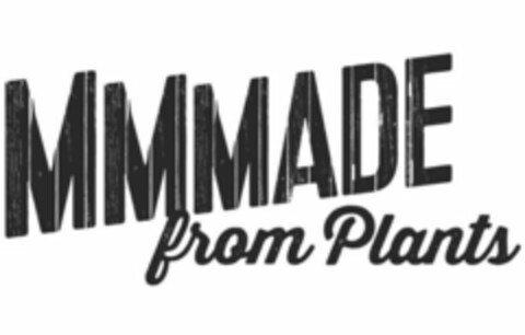 MMMADE FROM PLANTS Logo (USPTO, 01/11/2019)