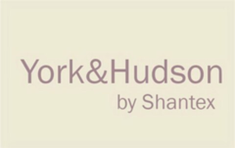 YORK&HUDSON BY SHANTEX Logo (USPTO, 04/05/2019)