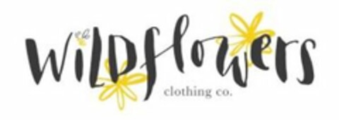 WILDFLOWERS CLOTHING CO. Logo (USPTO, 17.04.2019)