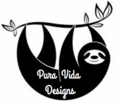 PURA VIDA DESIGNS Logo (USPTO, 22.04.2019)