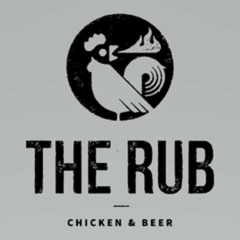 THE RUB CHICKEN & BEER Logo (USPTO, 04.03.2020)