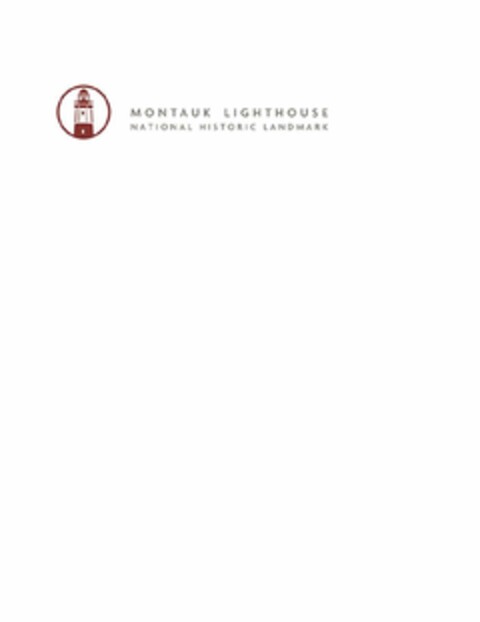 MONTAUK LIGHTHOUSE NATIONAL HISTORIC LANDMARK Logo (USPTO, 10.06.2020)