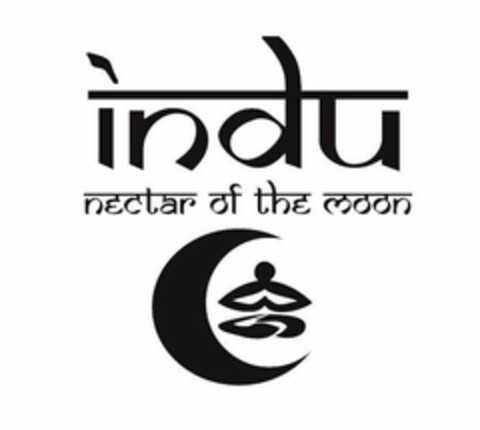 INDU NECTAR OF THE MOON Logo (USPTO, 15.07.2020)