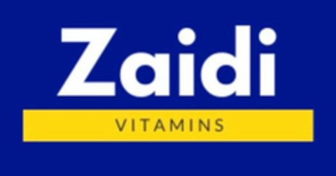 ZAIDI VITAMINS Logo (USPTO, 14.08.2020)