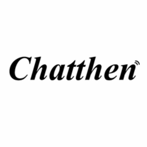 CHATTHEN Logo (USPTO, 08/21/2020)
