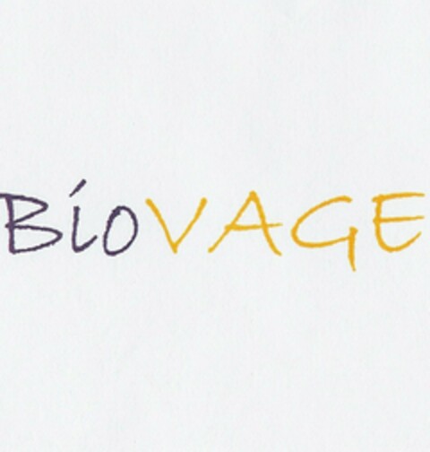 BIOVAGE Logo (USPTO, 01/29/2009)