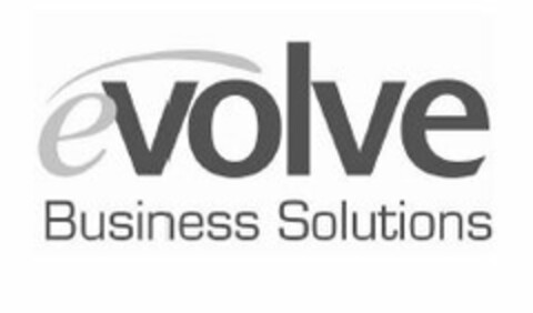 EVOLVE BUSINESS SOLUTIONS Logo (USPTO, 04.03.2009)