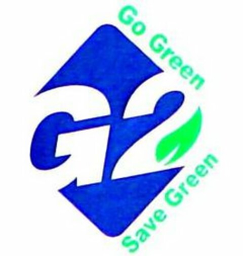 G2 GO GREEN SAVE GREEN Logo (USPTO, 18.03.2009)