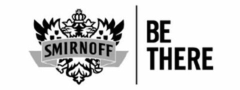 SMIRNOFF BE THERE Logo (USPTO, 16.06.2009)