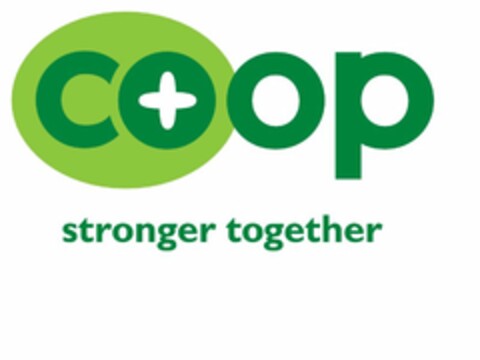 COOP STRONGER TOGETHER Logo (USPTO, 24.09.2009)