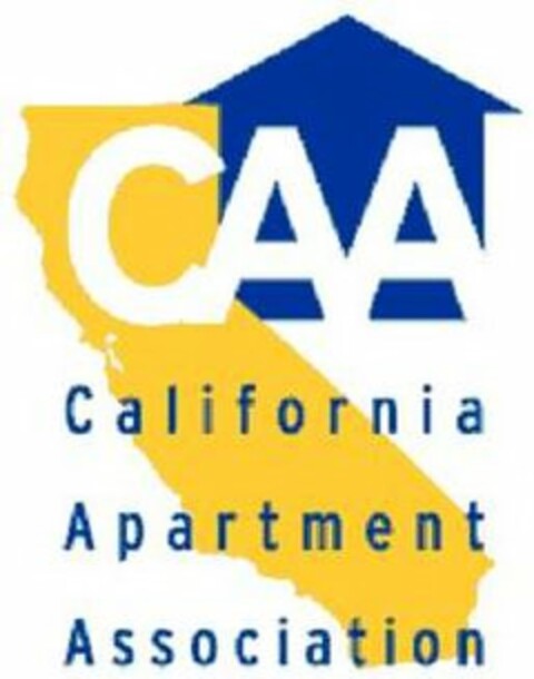 CAA CALIFORNIA APARTMENT ASSOCIATION Logo (USPTO, 28.09.2009)