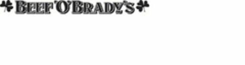 BEEF 'O' BRADY'S Logo (USPTO, 25.11.2009)