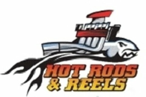 HOT RODS & REELS Logo (USPTO, 20.01.2010)