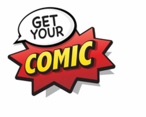 GET YOUR COMIC Logo (USPTO, 08.03.2010)