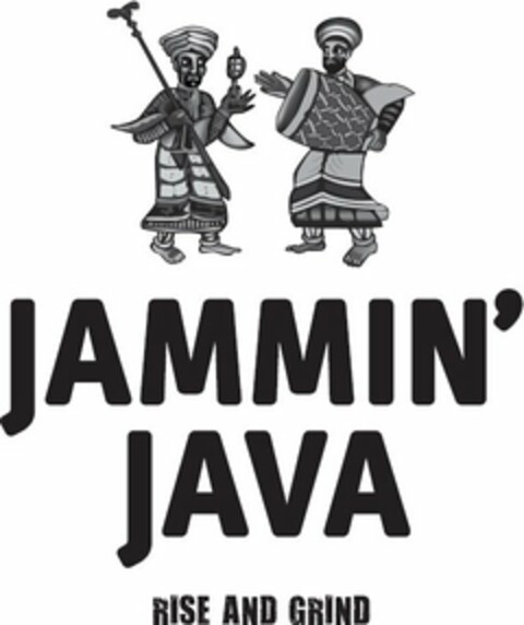 JAMMIN' JAVA RISE AND GRIND Logo (USPTO, 29.06.2010)