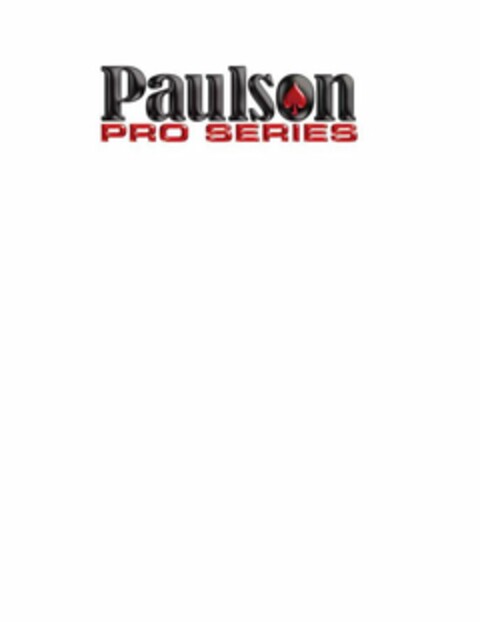 PAULSON PRO SERIES Logo (USPTO, 11/23/2010)