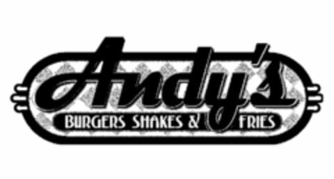 ANDY'S BURGERS SHAKES & FRIES Logo (USPTO, 02/03/2011)