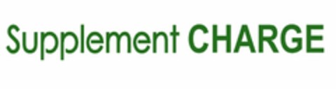 SUPPLEMENT CHARGE Logo (USPTO, 08.03.2011)