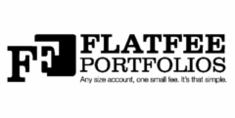 FF FLATFEE PORTFOLIOS ANY SIZE ACCOUNT,ONE SMALL FEE. IT'S THAT SIMPLE. Logo (USPTO, 28.03.2011)