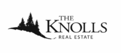 THE KNOLLS REAL ESTATE Logo (USPTO, 08/25/2011)