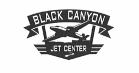 BLACK CANYON JET CENTER Logo (USPTO, 17.10.2011)