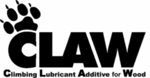 CLAW CLIMBING LUBRICANT ADDITIVE FOR WOOD Logo (USPTO, 22.10.2011)