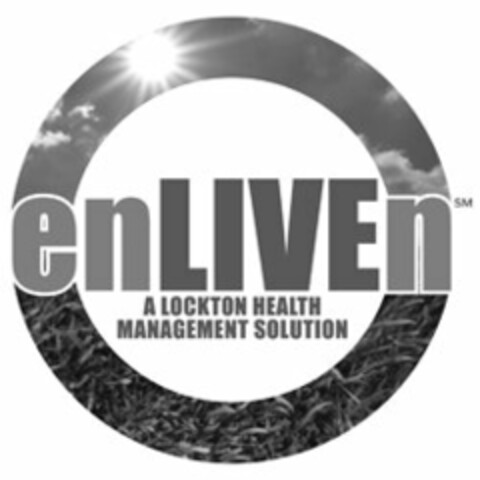 ENLIVEN A LOCKTON HEALTH MANAGEMENT SOLUTION Logo (USPTO, 07.03.2012)