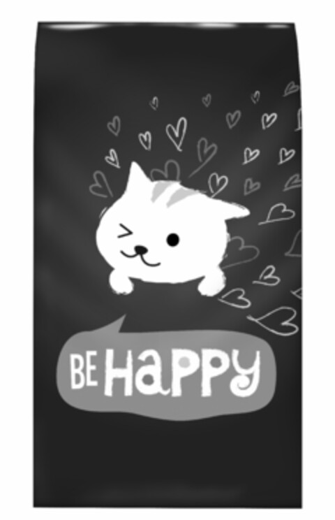 BE HAPPY Logo (USPTO, 20.03.2012)