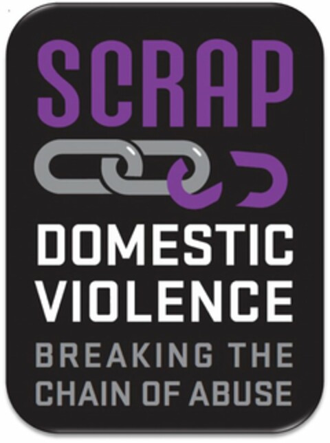 SCRAP DOMESTIC VIOLENCE BREAKING THE CHAIN OF ABUSE Logo (USPTO, 18.10.2012)