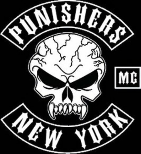 PUNISHERS NEW YORK MC Logo (USPTO, 04/25/2013)