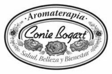CONIE BOGART ·AROMATER· APIA SALUD, BELLEZA Y BIENESTAR Logo (USPTO, 25.04.2013)
