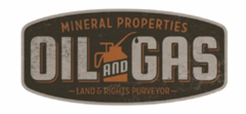 MINERAL PROPERTIES OIL AND GAS - LAND & RIGHTS PURVEYOR - Logo (USPTO, 28.04.2013)