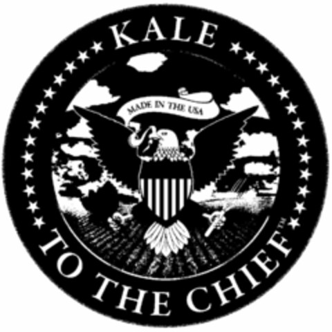 KALE TO THE CHIEF MADE IN THE USA Logo (USPTO, 20.09.2013)