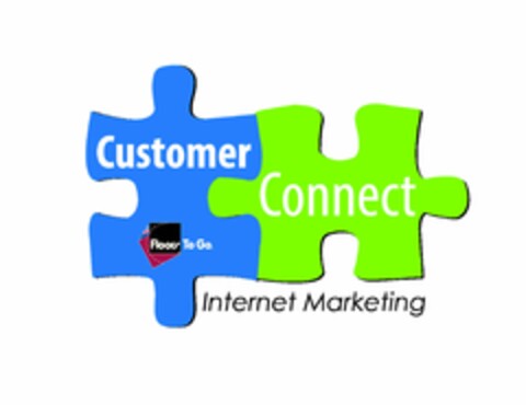 CUSTOMER CONNECT FLOORS TO GO INTERNET MARKETING Logo (USPTO, 20.02.2014)