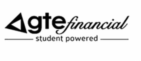 GTE FINANCIAL STUDENT POWERED Logo (USPTO, 03.07.2014)