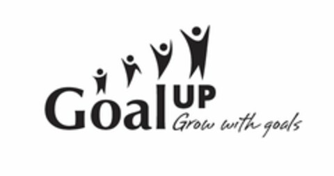 GOAL UP GROW WITH GOALS Logo (USPTO, 04.08.2014)