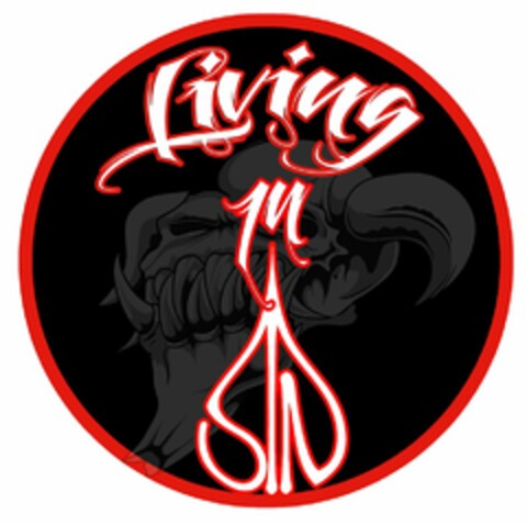 LIVING IN SIN Logo (USPTO, 02.09.2014)