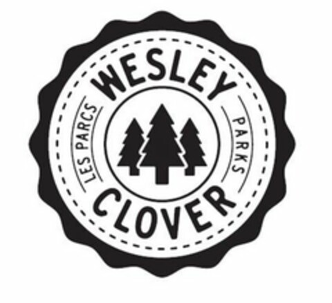 WESLEY CLOVER LES PARCS PARKS Logo (USPTO, 10/13/2014)