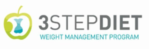 3STEP DIET WEIGHT MANAGEMENT PROGRAM Logo (USPTO, 20.11.2014)