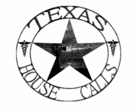 TEXAS HOUSE CALLS Logo (USPTO, 04.02.2015)