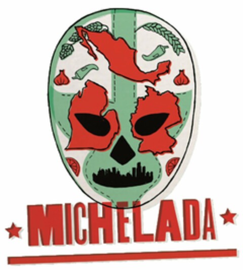 MICHELADA Logo (USPTO, 05/27/2015)