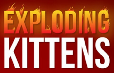 EXPLODING KITTENS Logo (USPTO, 05/29/2015)