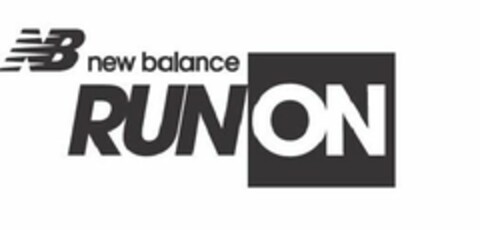 NB NEW BALANCE RUN ON Logo (USPTO, 07.07.2015)