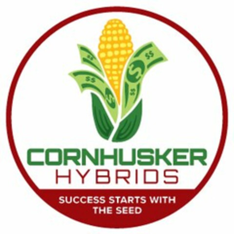 CORNHUSKER HYBRIDS SUCCESS STARTS WITH THE SEED Logo (USPTO, 10/12/2015)