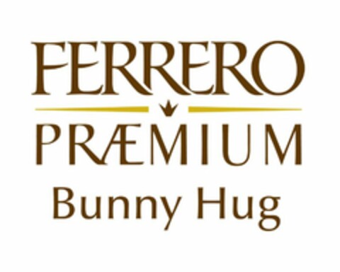FERRERO PRAEMIUM BUNNY HUG Logo (USPTO, 07.12.2015)