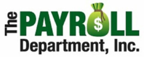 THE PAYROLL DEPARTMENT, INC. Logo (USPTO, 10.12.2015)