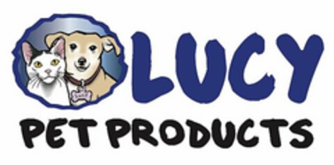 LUCY LUCY PET PRODUCTS Logo (USPTO, 05.04.2016)
