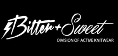 BITTER+SWEET DIVISION OF ACTIVE KNITWEAR Logo (USPTO, 25.05.2016)