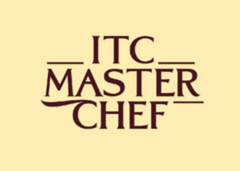 ITC MASTER CHEF Logo (USPTO, 19.08.2016)