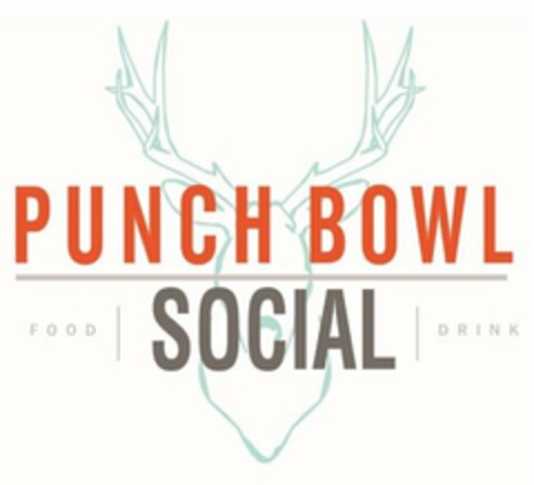 PUNCH BOWL SOCIAL FOOD DRINK Logo (USPTO, 08.05.2017)